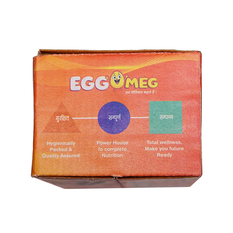 White Eggs with Orange Yolk